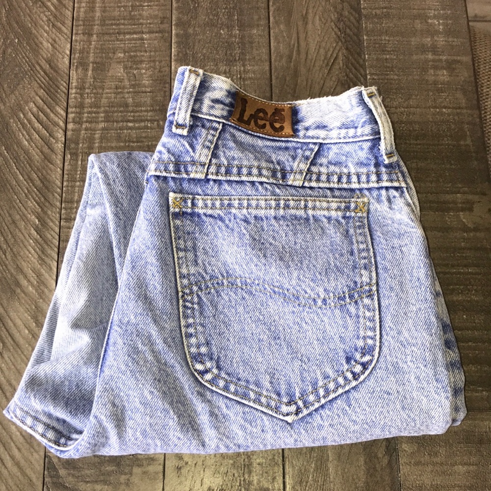 Vintage Lee acid jeans 🦋